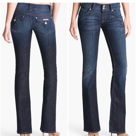 Hudson USA Signature Mid Rise Bootcut Jeans Size 26 - Picture 1 of 16
